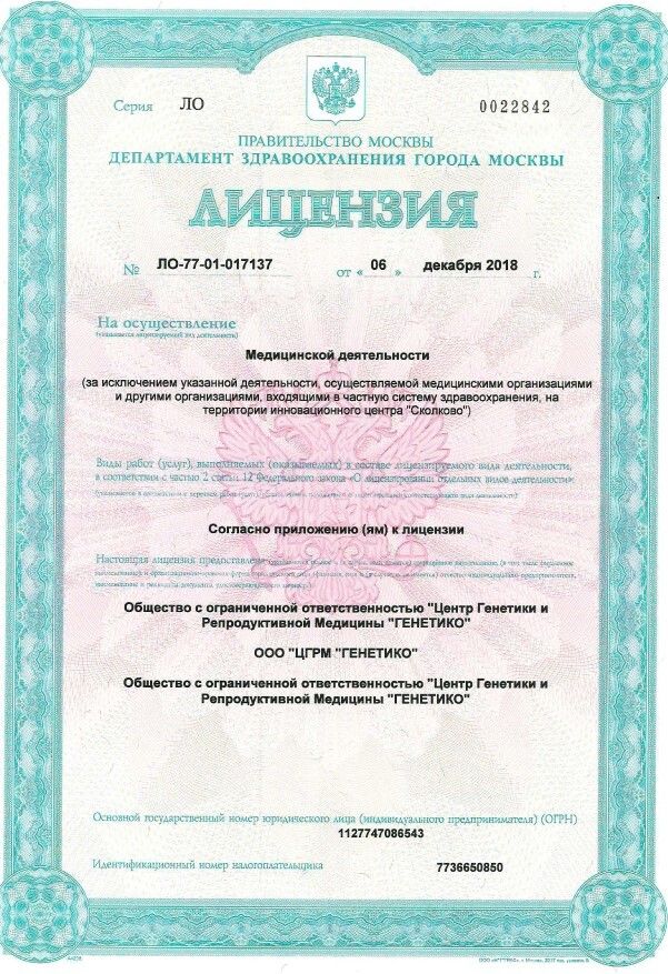 Licences photo